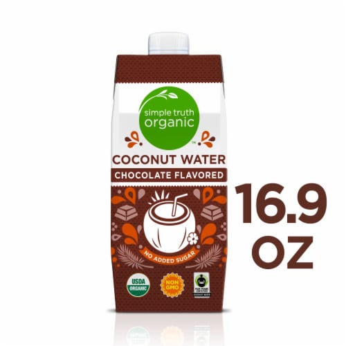 Simple Truth Organic™ Chocolate Flavored Coconut Bottled Water Perspective: front