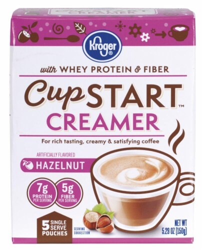 Kroger® Cup Start Hazelnut Creamer Perspective: front