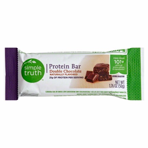 Simple Truth™ Double Chocolate Protein Bar Perspective: front
