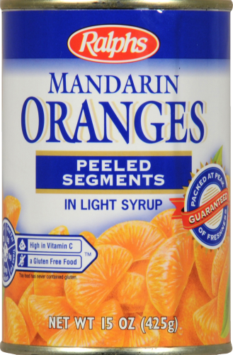 Ralphs Peeled Mandarin Oranges Perspective: front