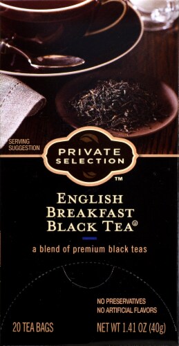 Private Selection™ English Breakfast Black Tea Perspective: front