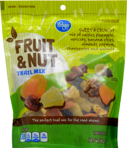 Kroger® Fruit & Nut Trail Mix Perspective: front