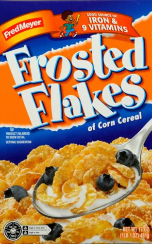 Fred Meyer® Frosted Flakes Cereal Perspective: front