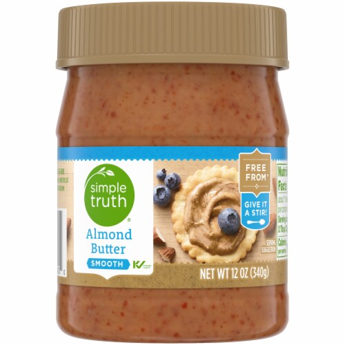 Simple Truth® Smooth Almond Butter Perspective: front