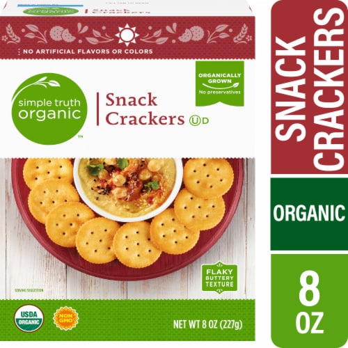 Simple Truth Organic® Wheat Crackers Perspective: front