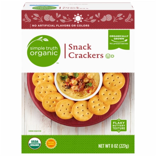 Simple Truth Organic® Wheat Crackers Perspective: front