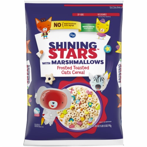 Kroger® Shining Stars™ with Marshmallows Cereal Perspective: front
