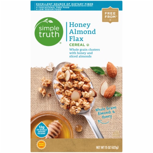 Simple Truth® Honey Almond Flax Cereal Perspective: front