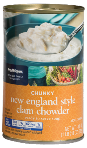 Fred Meyer Chunky® New England Style Clam Chowder Perspective: front
