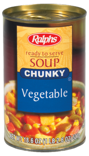 Ralphs Chunky Vegetable Soup Perspective: front