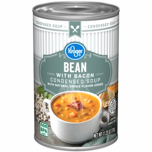 Kroger® Bean with Bacon Condensed Soup Perspective: front