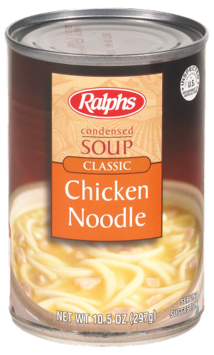 Ralphs Classic Chicken Noodle Condensed Soup Perspective: front