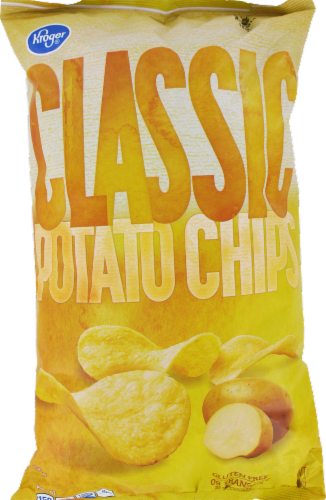 Kroger® Classic Potato Chips Perspective: front