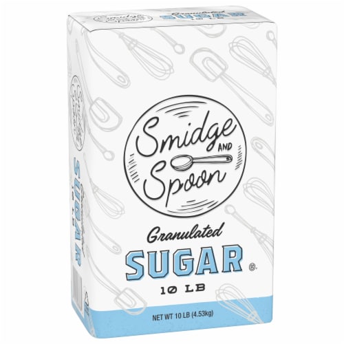 Smidge and Spoon Granulated Sugar Perspective: front