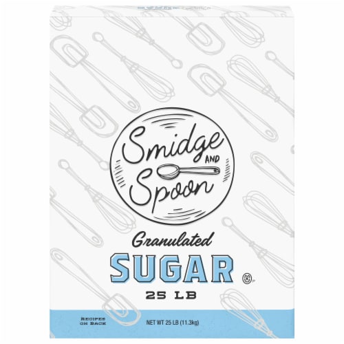 Smidge & Spoon Granulated Sugar Bag Perspective: front
