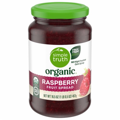 Simple Truth Organic® Raspberry Fruit Spread Perspective: front