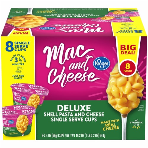 Kroger® Mac and Cheese Deluxe Single Serve Cups Perspective: front