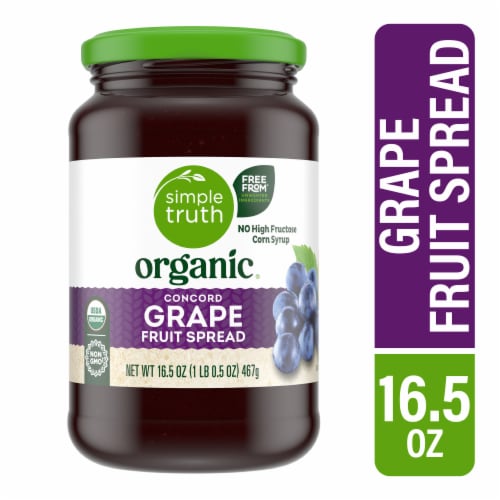 Simple Truth Organic™ Grape Fruit Spread Perspective: front