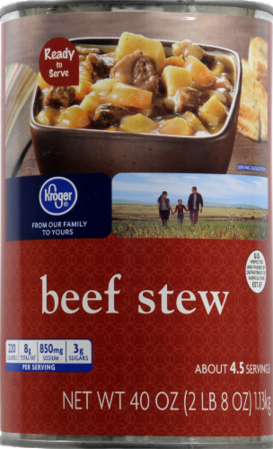 Kroger® Beef Stew Perspective: front
