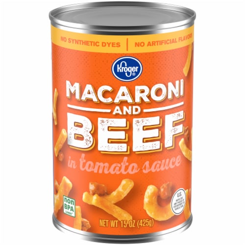 Kroger® Macaroni & Beef Perspective: front