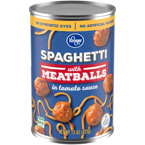 Kroger® Spaghetti with Meatballs Perspective: front