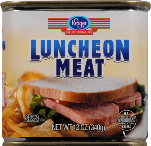 Kroger® Luncheon Meat Perspective: front