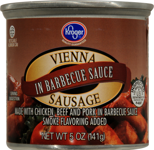 Kroger® BBQ Vienna Sausage Perspective: front