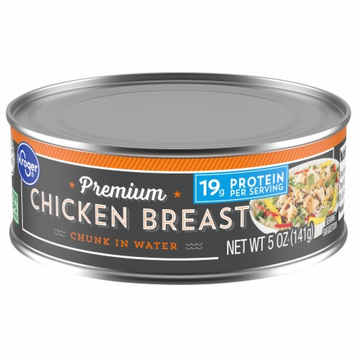 Kroger® Premium Chicken Breast Chunk in Water Perspective: front
