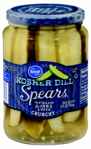 Kroger® Kosher Dill Spears Perspective: front