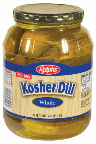 Ralphs Whole Kosher Dill Pickles Perspective: front