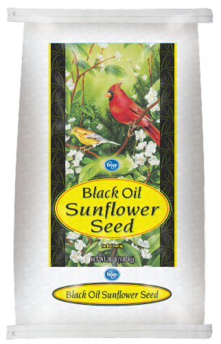 Kroger® Black Oil Sunflower Bird Seed 20 lb Perspective: front