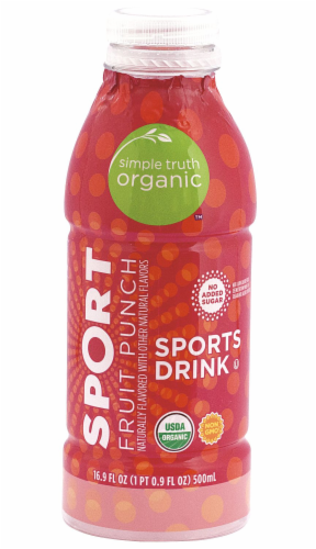 Simple Truth Organic™ Fruit Punch Sports Drink Perspective: front
