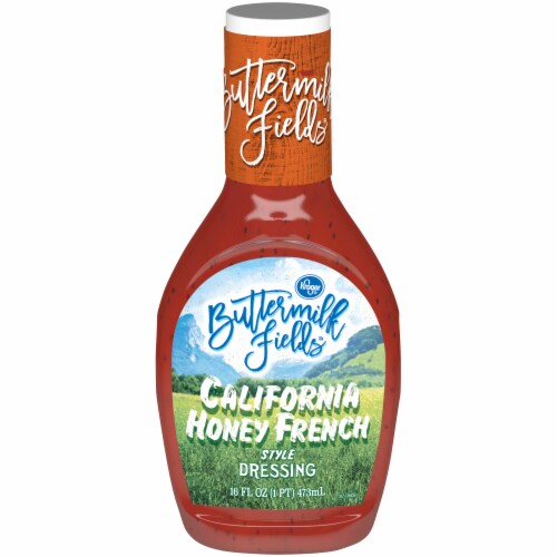 Kroger® Buttermilk Fields California Honey French Dressing Perspective: front