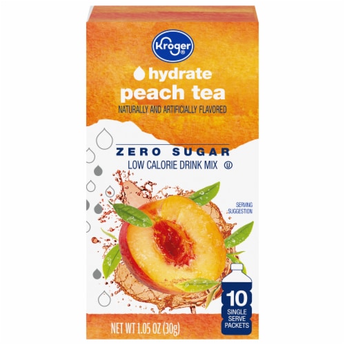 Brisk Peach Flavored Iced Tea, 1 L - Kroger