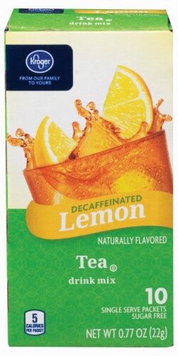Kroger® Decaf Lemon Tea Drink Mix - Sugar Free Perspective: front