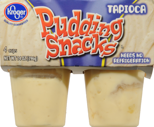 Kroger® Tapioca Pudding Cups Perspective: front