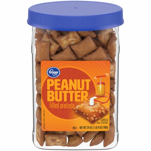 Kroger® Peanut Butter Filled Pretzels Perspective: front