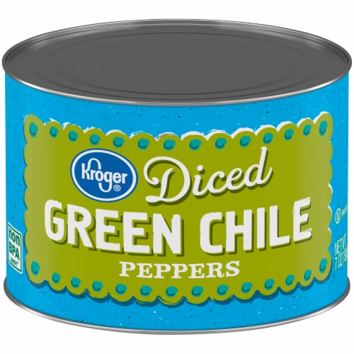 Kroger® Diced Green Chile Peppers Perspective: front