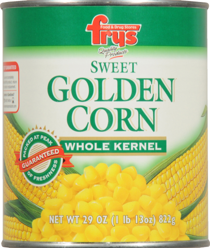 Fry's Whole Kernel Sweet Golden Corn Perspective: front