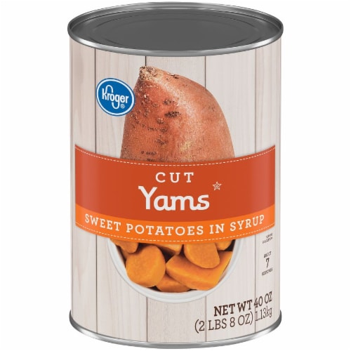 Kroger® Cut Sweet Potato Yams in Syrup Perspective: front