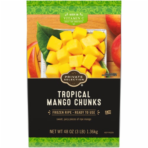 Private Selection® Tropical Mango Chunks Perspective: front