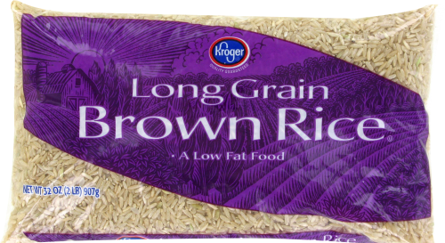 Kroger® Long Grain Brown Rice Perspective: front