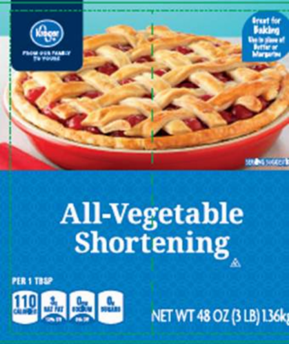 Kroger® All Vegetable Shortening Perspective: front