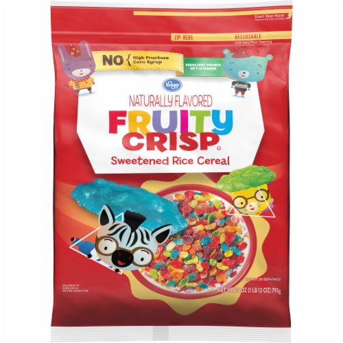 Kroger® Fruity Crisp Cereal Perspective: front