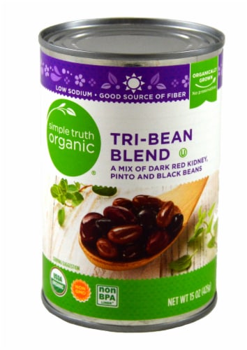 Simple Truth Organic® Tri-Bean Blend, 15 oz - Kroger