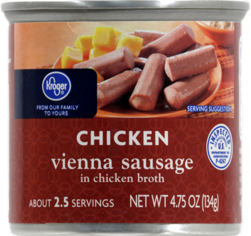 Kroger® Chicken Vienna Sausage Perspective: front