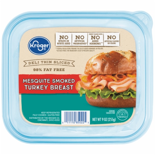 Kroger® Turkey Breast Mesquite Smoked Deli Thin Sliced Perspective: front