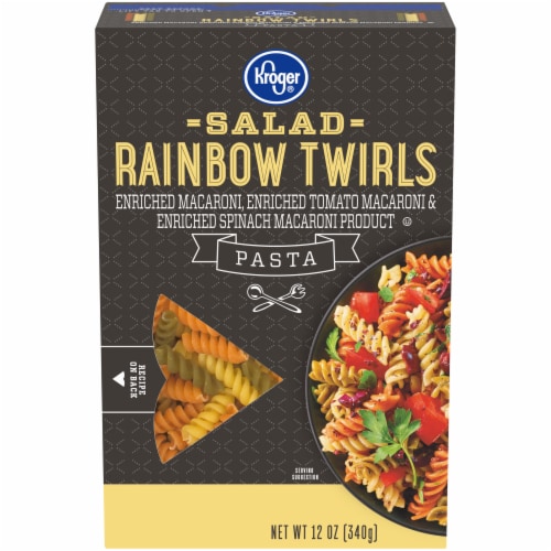 Kroger® Salad Rainbow Twirls Pasta Perspective: front
