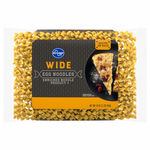 Kroger® Wide Egg Noodles Perspective: front