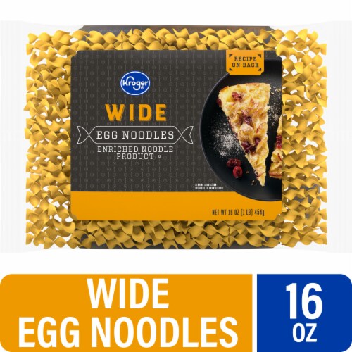 Kroger® Wide Egg Noodles Perspective: front